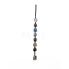 7 Chakra Gemstone Hanging Decorations HJEW-JM00805-01-1