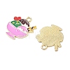 Alloy Enamel Pendants AL-CBA4666-02H-2