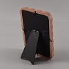 Resin Wavy Edge Photo Frame Stand for Tabletop Display RE-JOYA7E4-01B-2
