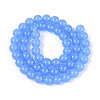 Imitation Jade Glass Beads Strands GLAA-N058-4mm-C01-3