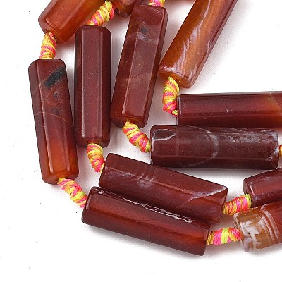 Natural Fire Crackle Agate Beads Strands GG-T001-02B-1
