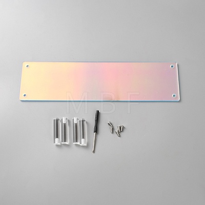 Laser Acrylic Jewelry Display Riser Stands ODIS-WH0086-163-1