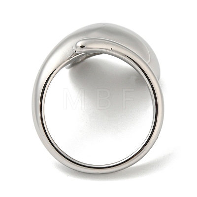 304 Stainless Steel Cuff Rings RJEW-P096-01P-1