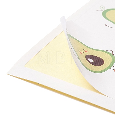 Rectangle Paper Stickers DIY-B041-13A-1