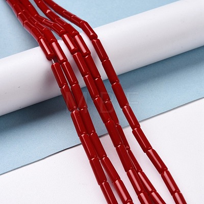 Synthetic Imitate Coral Beads Strands G-D464-10-1