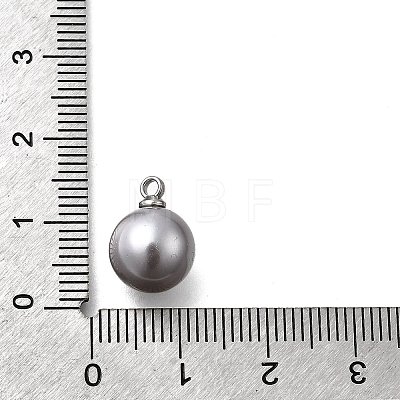 ABS Plastic Imitation Pearl Pendants FIND-H052-01F-02P-1