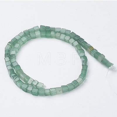 Natural Green Aventurine Bead Strands G-G968-H01-1