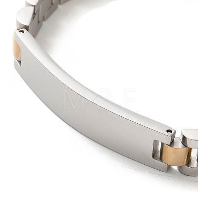 304 Stainless Steel Bracelets BJEW-I129-I-C-1