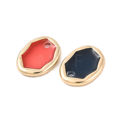 Epoxy Resin Pendants PALLOY-T067-176-1