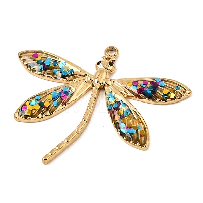 304 Stainless Steel Enamel Pendants SA-CBAA487-31G-1