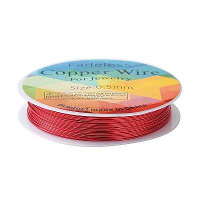 Copper Jewelry Wire CWIR-CW0.5mm-13-1