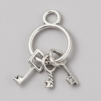 Tibetan Style Zinc Alloy Pendants FIND-WH20023-239AS-1