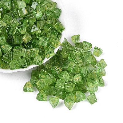 Picasso Transparent Glass Beads SEED-Q039-02P-1