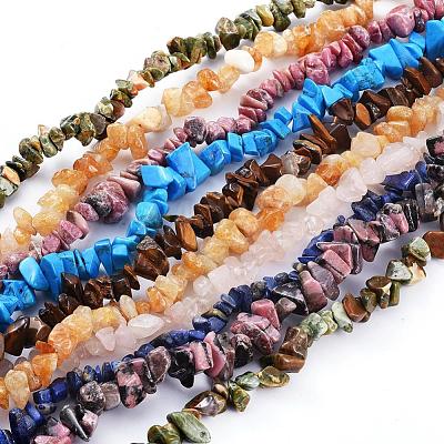 Natural Mixed Gemstone Beads Strands G-K220-01-1