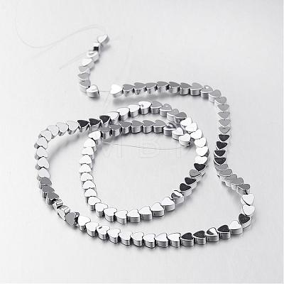 Electroplate Non-magnetic Synthetic Hematite Bead Strands G-F300-23A-01-1