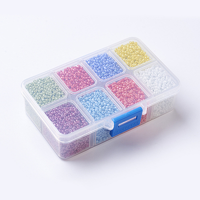 12/0 Glass Seed Beads SEED-X0050-2mm-08-1