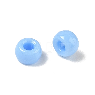 Opaque Plastic Beads KY-T025-01-F22-1