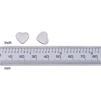 Handmade Gifts Ideas for Valentines Day 304 Stainless Steel Stamping Blank Tag Pendants STAS-PH0010-20-1