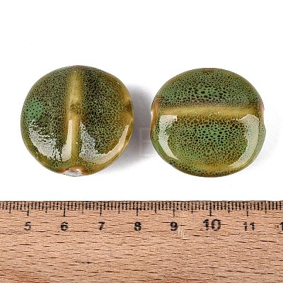 Vintage Handmade Porcelain Beads PORC-N013-22-04-1