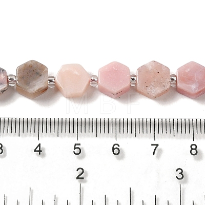 Natural Pink Opal Beads Strands G-P534-A10-01-1