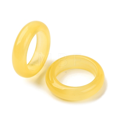 Cat Eye Finger Rings RJEW-G363-01A-16-1
