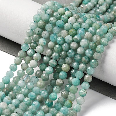 Natural Amazonite Beads Strands G-G140-A18-03-A-1
