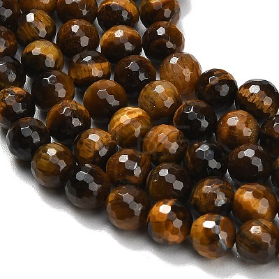 Natural Tiger Eye Beads Strands G-C280-B21-8mm-1