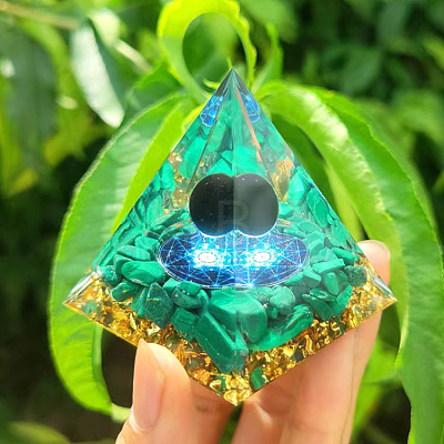 Orgonite Pyramid Resin Energy Generators PW-WG00C2D-02-1