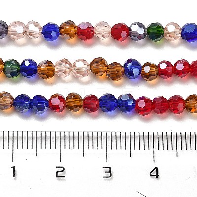 Transparent Glass Beads EGLA-A035-T4mm-HB02-1