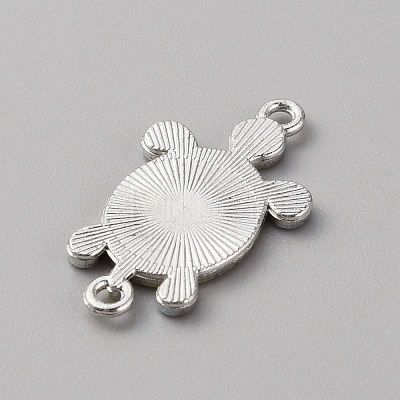 Alloy Enamel Connector Charms ENAM-WH0061-47H-1