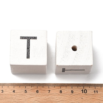Wood European Beads LS-WOOD-I014-02T-1