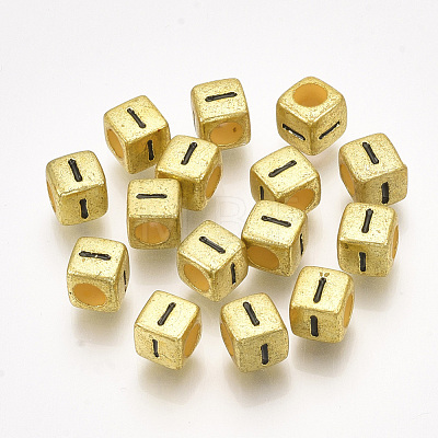 Acrylic Beads PB43C9308-G-I-1