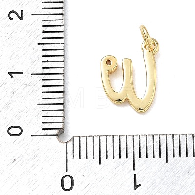 Brass Micro Pave Clear Cubic Zirconia Charms KK-D289-66G-W-1