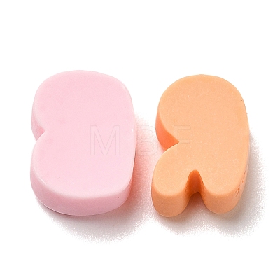 Opaque Resin Cabochons RESI-K027-02-1