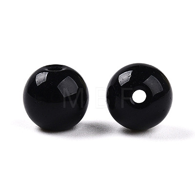 Opaque Solid Color Glass Beads X1-GLAA-N007-8mm-A16-1