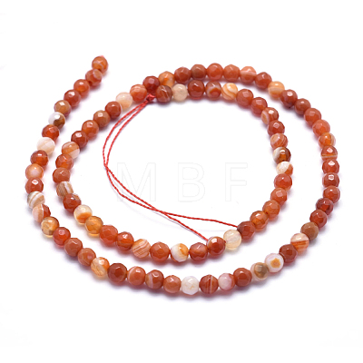 Natural Agate Beads G-J371-15-6mm-1