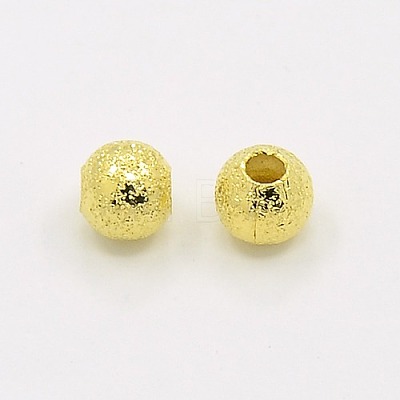 Brass Textured Beads LS-EC247-G-1