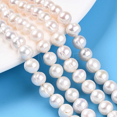 Natural Cultured Freshwater Pearl Beads Strands PEAR-N013-06-A-1
