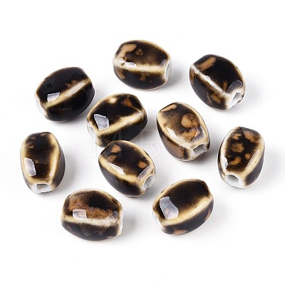 Handmade Porcelain Beads PORC-S498-07H-1
