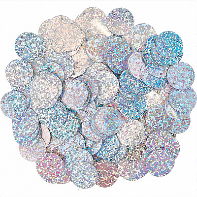 100G PVC Paillette/Sequin Pendants PVC-CY0001-09A-1