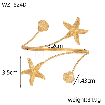 304 Stainless Steel Upper Arm Cuff WG0D0C9-02-1