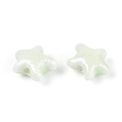 Handmade Porcelain Beads PORC-Q002-03C-01-1