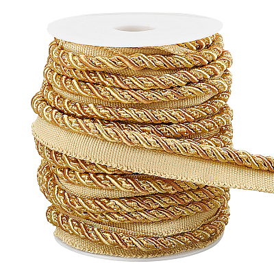 1 Bundle Polyester Twist Lip Cord Trim SRIB-WR0001-10C-1