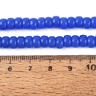 Imitation Jade Glass Beads Strands GLAA-NH0002-A01-B05-1