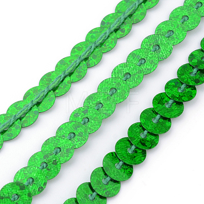 Eco-Friendly Plastic Paillette Beads PVC-Q092-6mm-P50104-1