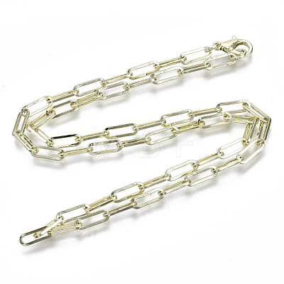 Brass Paperclip Chains MAK-S072-14A-14KC-1