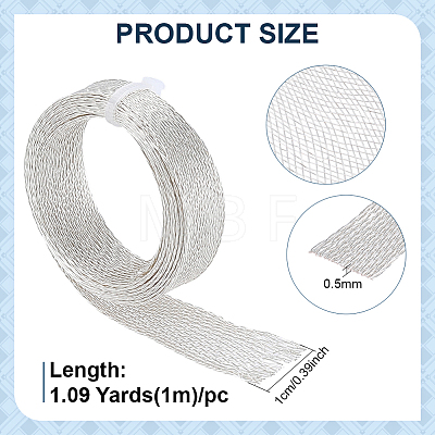 Brass Expandable Brass Braided Wire Mesh CWIR-WH0020-03B-1