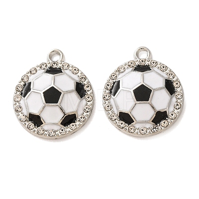 Alloy Enamel Pendants RB-CBAA987-09P-1