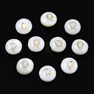 Natural Freshwater Shell Beads SHEL-S278-036Q-1