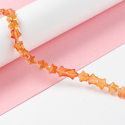 Transparent Glass Beads Strand X1-GLAA-F112-04F-1